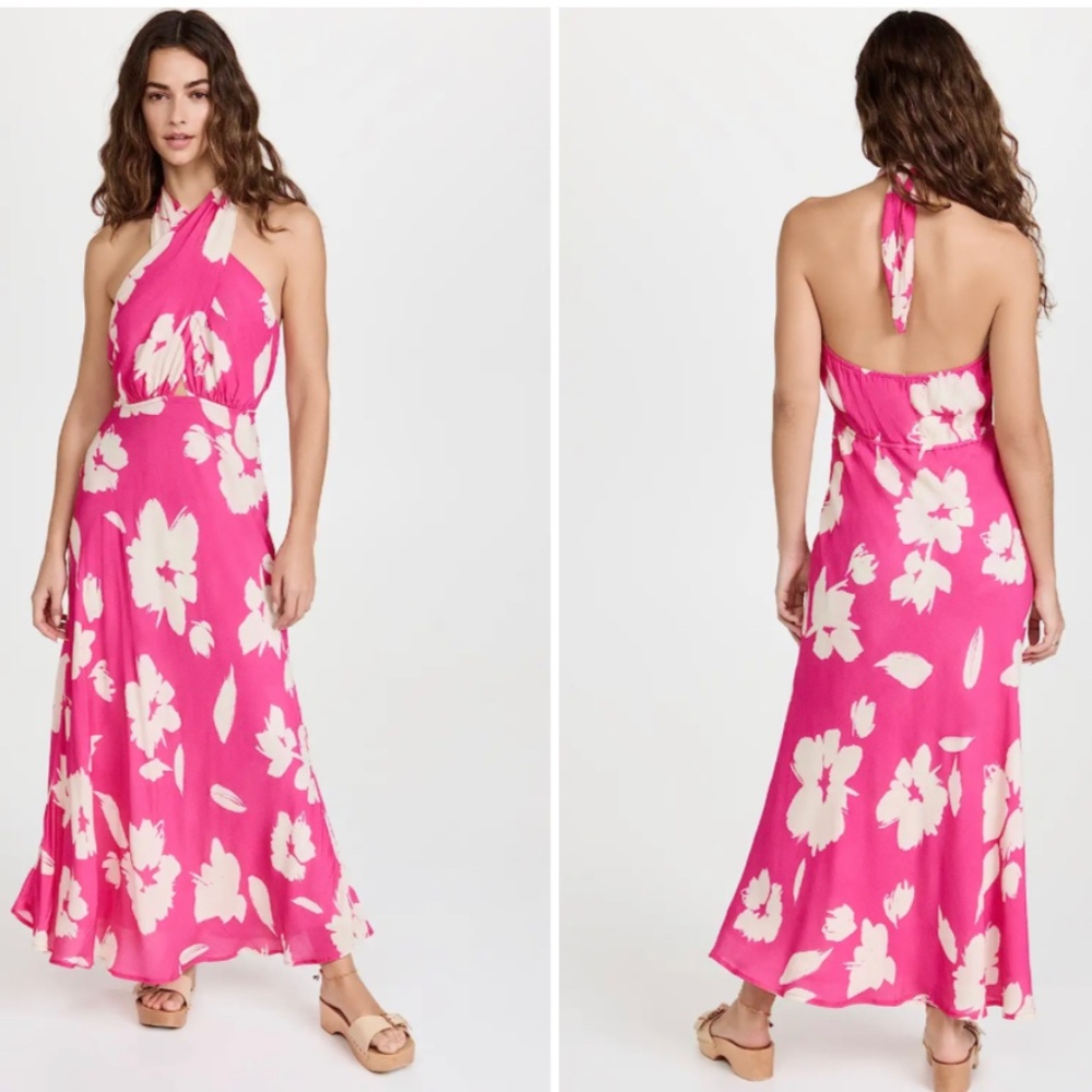 GREEN VELVET By Graham & Spencer Tatum Maxi Dress